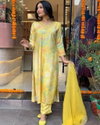 DC G60 Muslin Digital Printed Kurti With Bottom Dupatta Wholesalers in India
